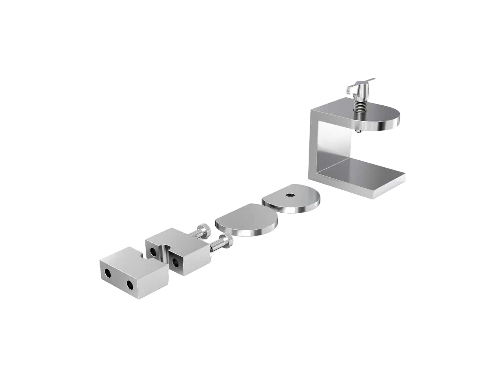 抗压强度用试样模具及螺旋夹