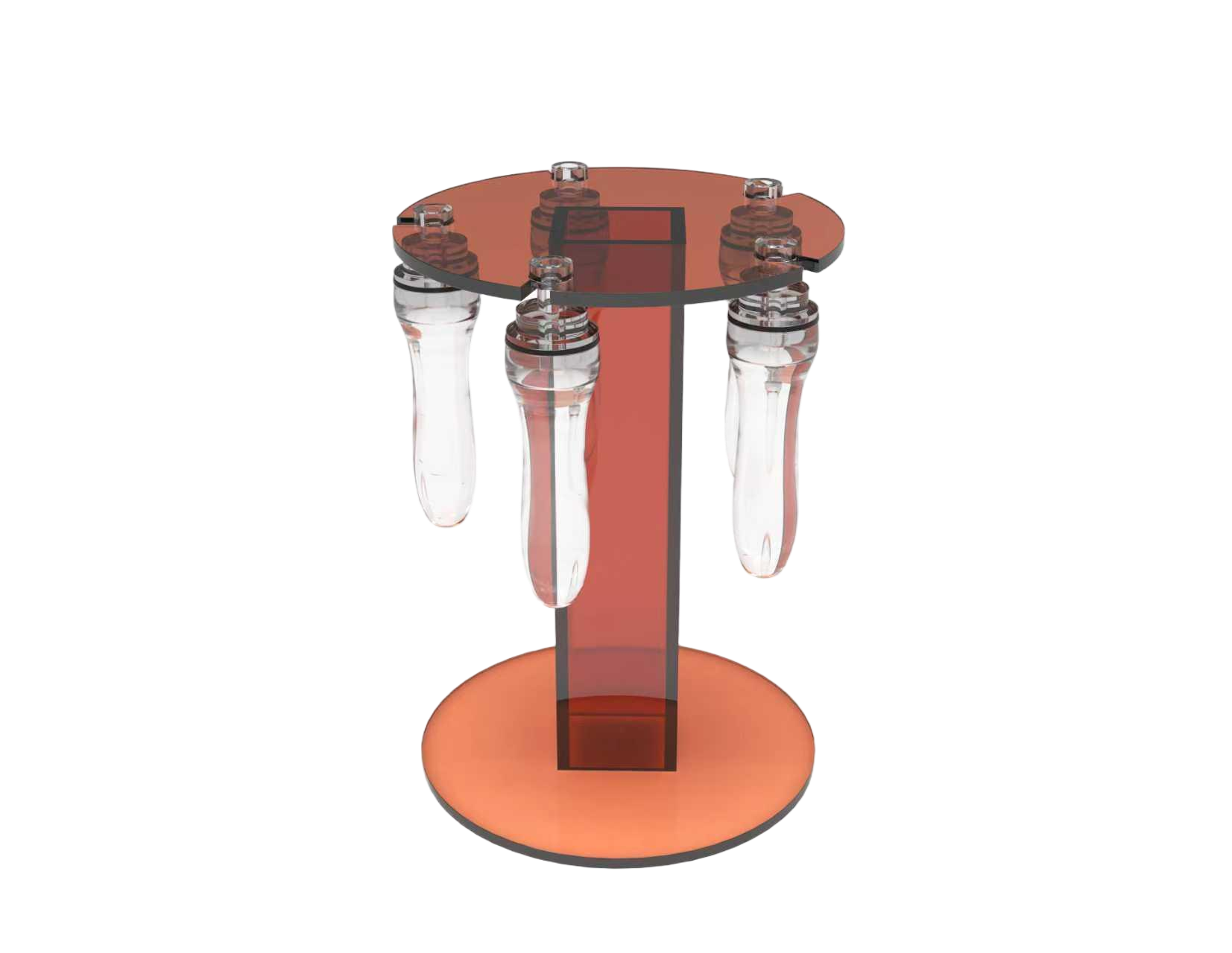 女用避孕套夹具漏水测试工装