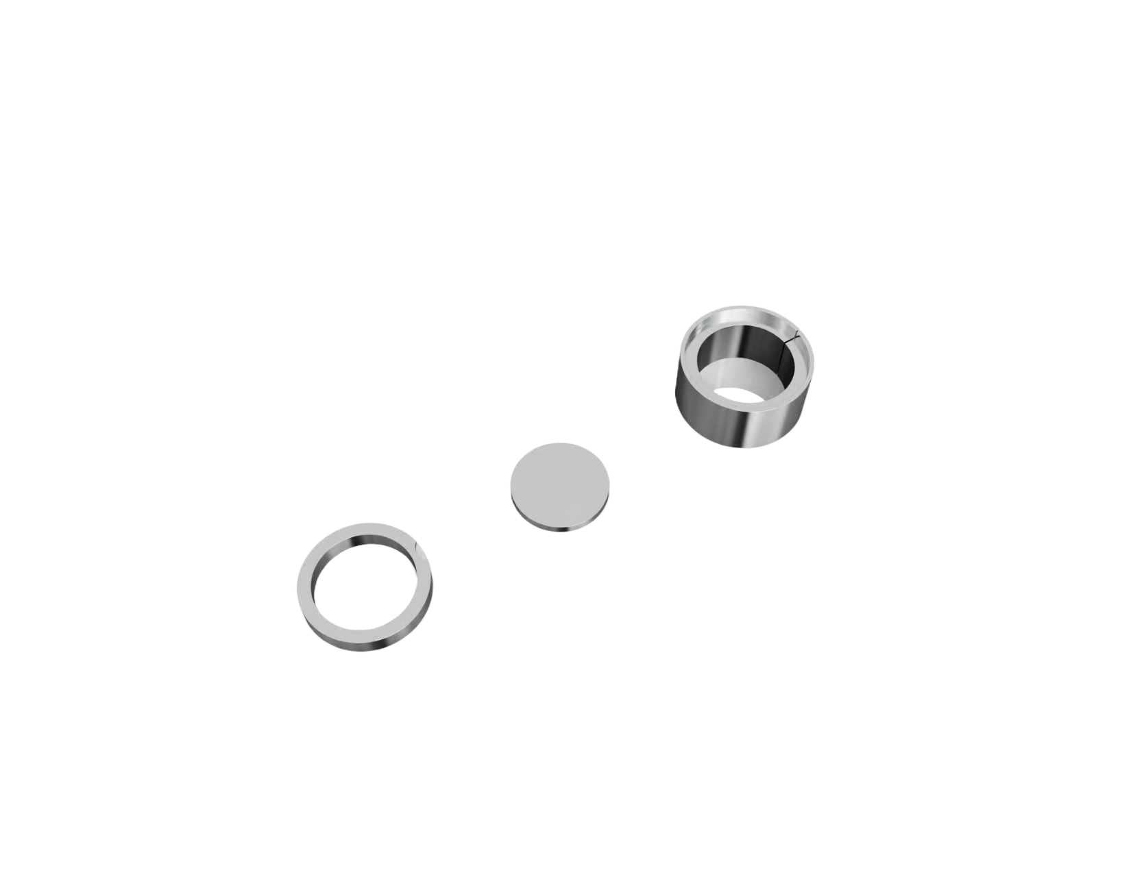 细节再现和与石膏的配伍性试验组件