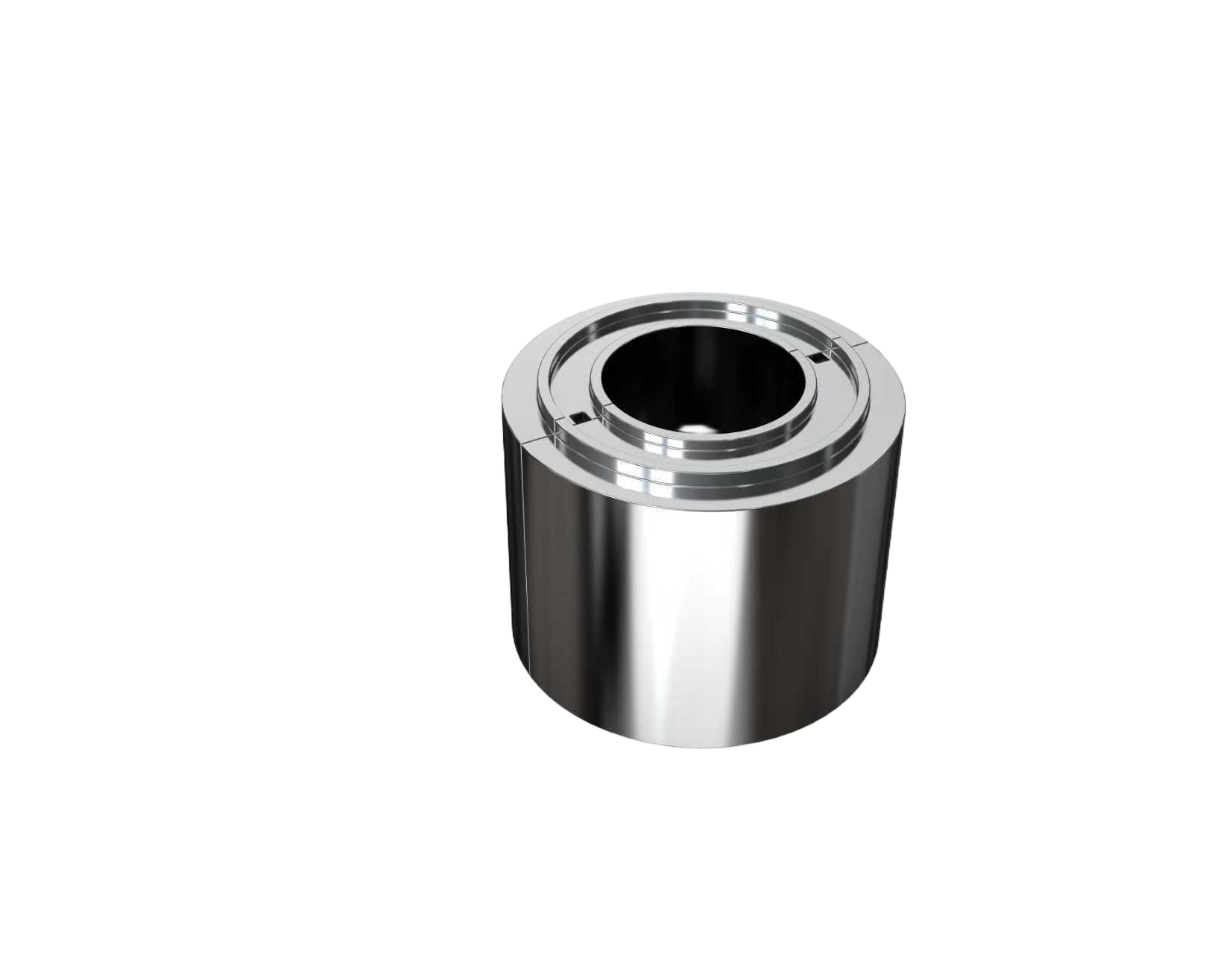 制样的对开模具-弹性回复和压应变试验